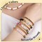 Letter Beads Kit - Alphabet Beads for Friendship Bracelets, Gold Beads Included, Bracelet Making Kit